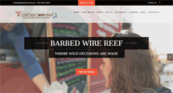 Desktop Screenshot of barbedwirereef.com