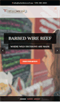 Mobile Screenshot of barbedwirereef.com